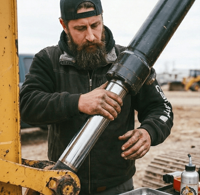 Major machine component replacement